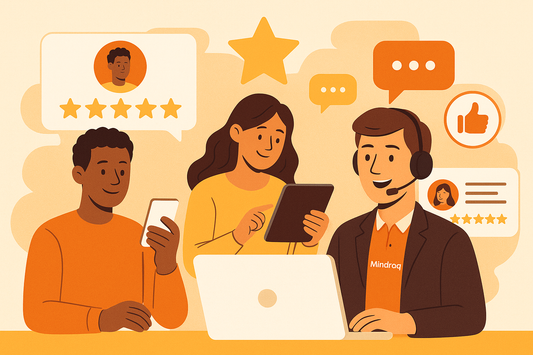 تجربة عملاء استثنائية مع Mindraq | Exceptional Customer Experience with Mindraq
