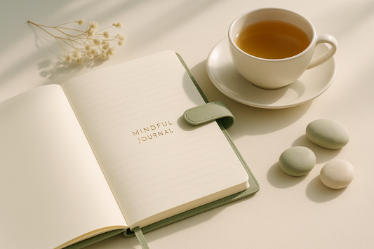 📔 دفتر حضور العقل | Mindful Journal - دفتر يومي ثنائي اللغة مع متتبع العادات