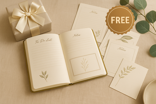 🎁 عينة مجانية - دفتر حضور العقل | Free Sample - Mindful Journal
