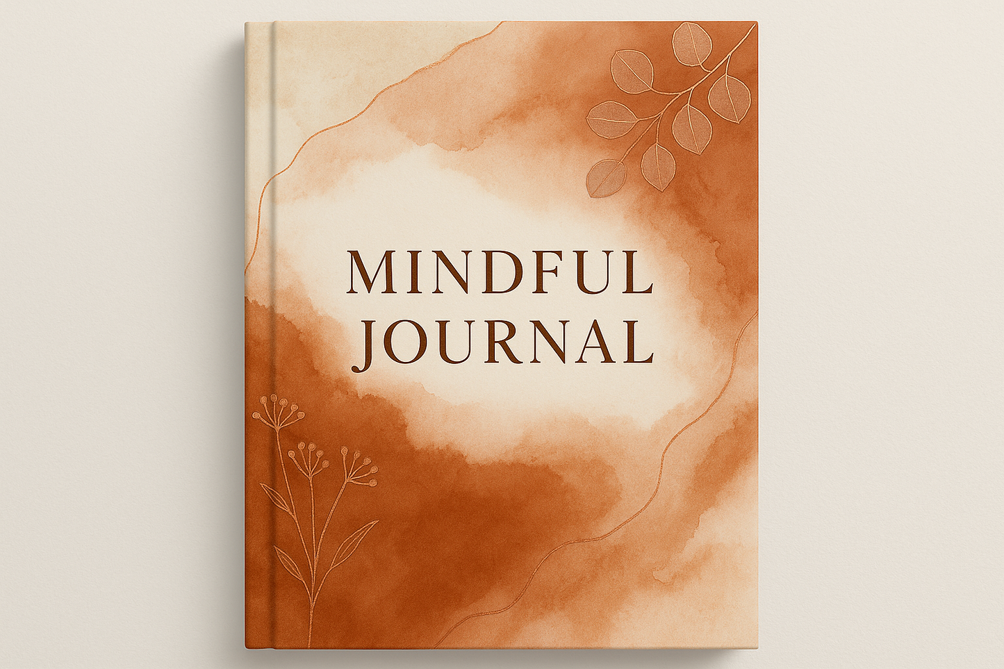 📔 دفتر حضور العقل | Mindful Journal - دفتر يومي ثنائي اللغة مع متتبع العادات