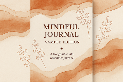 🎁 عينة مجانية - دفتر حضور العقل | Free Sample - Mindful Journal