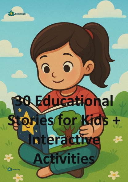 Educational Stories for Kids + Interactive Activities 30 (Ages 4-9)