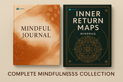 🎯 Complete Mindfulness Bundle | مجموعة الوعي الكاملة - خرائط الرجوع + دفتر حضور العقل